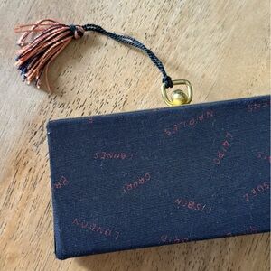 Europe Black and Red Women's Clutch